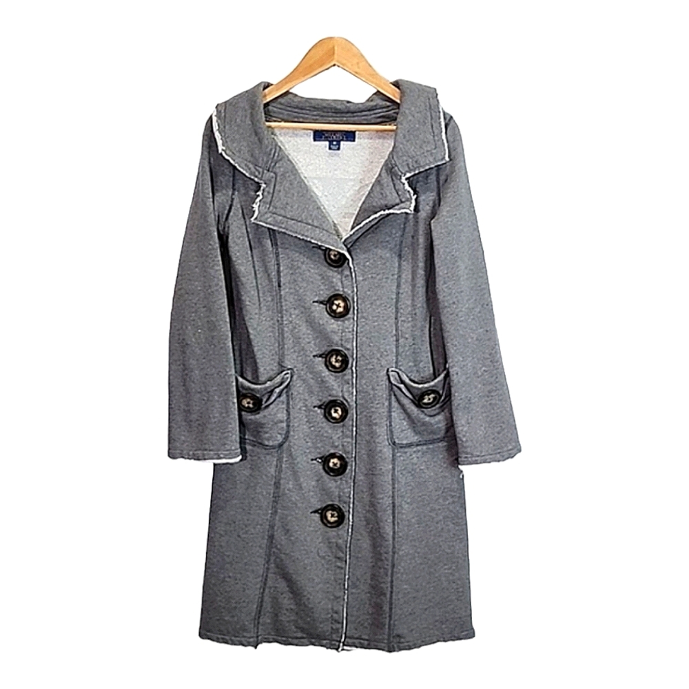 Millard Fillmore 100% cotton long coat size M